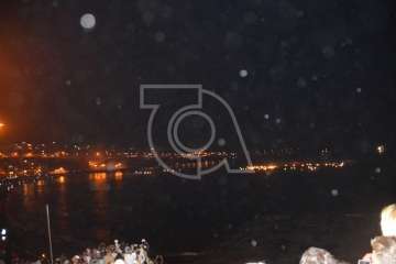 Espectáculo pirotécnico de Melenara (Foto Francisco Javier Santana y TA)